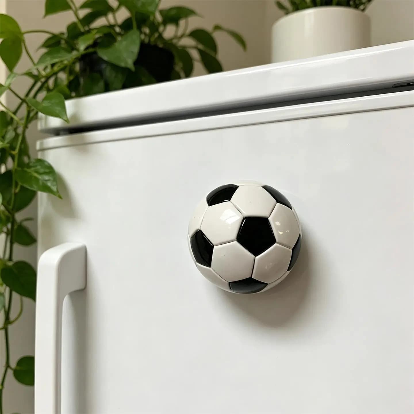 Aimant de réfrigérateur 3D FIFA Football 2026 – Drapeaux internationaux – Décoration pour fans de fo