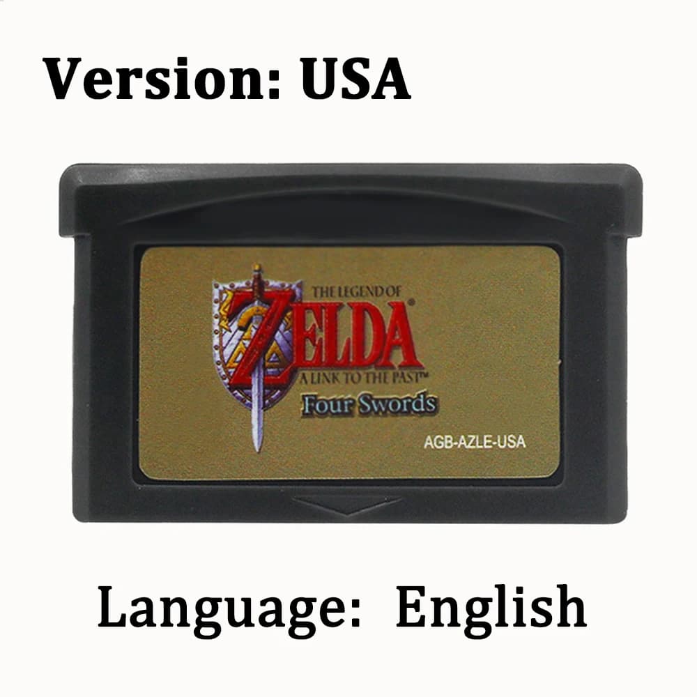 Cartouche de jeu Zelda GBA, console de jeu vidéo 32 bits, jeu The Legend of Zelda, carte de jeu Link