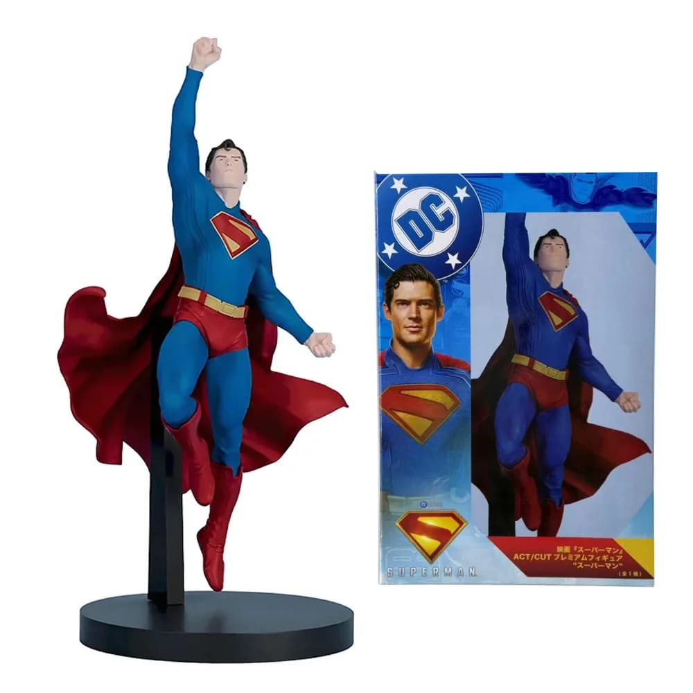Jouets originaux SEGA Act/Cut Superman, Collection de figurines, modèle d'ornement, cadeau d'anniver