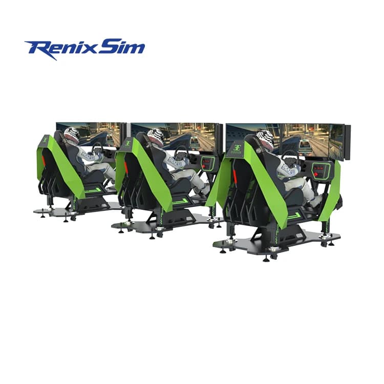 Simulateur de conduite réaliste pour projets commerciaux, simulateur de course rallye, simulateur de