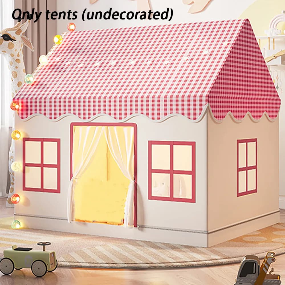 Enfants jouer tente jouet pliable enfants Playhouse intérieur extérieur princesse château jouet tent