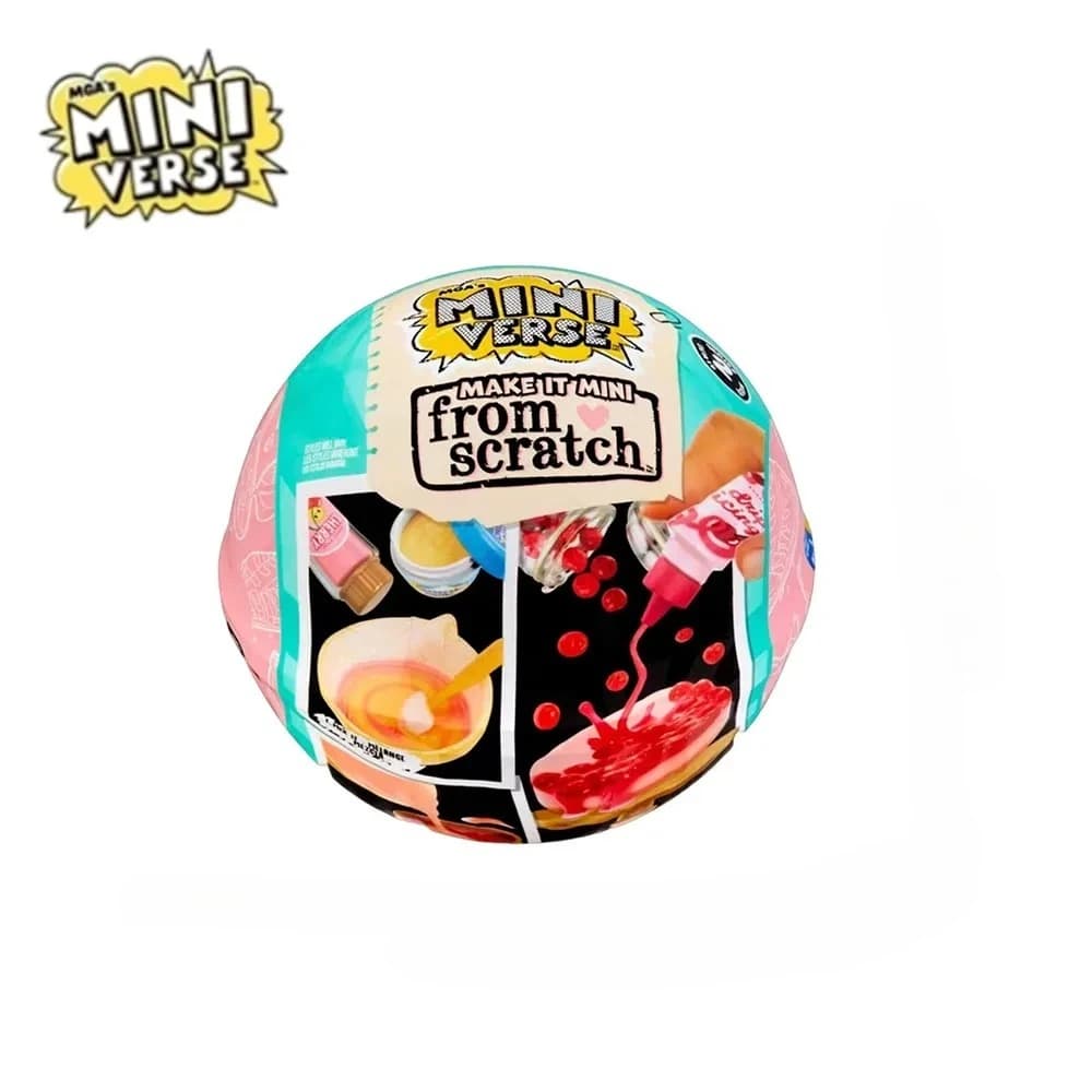 MGA Miniverse Make It Mini from Scratch Series Baking Food Ball Second Generation Mini Kitchen Myste