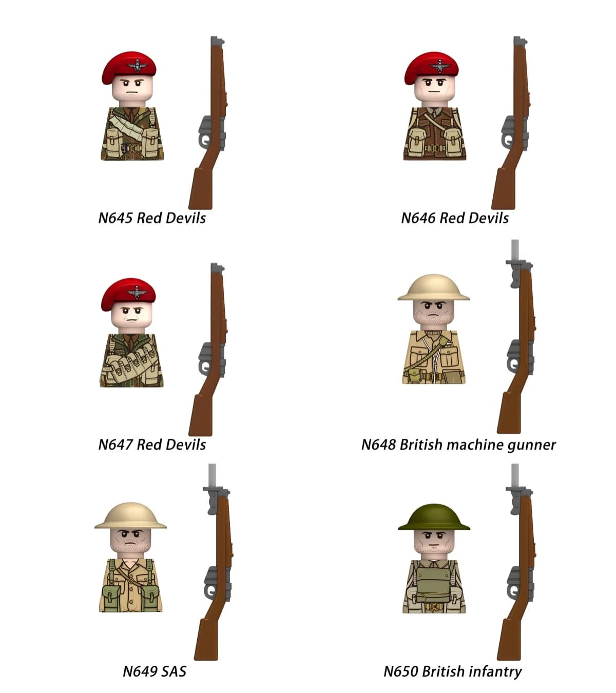 Figurines d'action militaires médiévales de guerre de Rome, blocs de construction, casque, armes, ac
