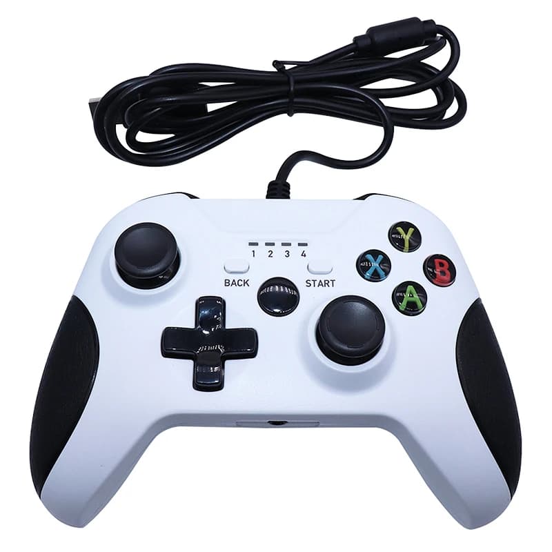 Manette de jeu filaire USB, contrôleur pour Console de jeu vidéo XBOX ONE, Joystick pour téléphone, 
