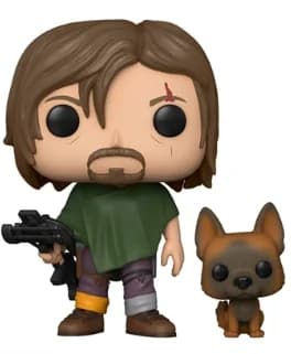 Figurine en vinyle Daryl Dixon avec chien, édition limitée, fréquence de marche, jouets, 1182 #