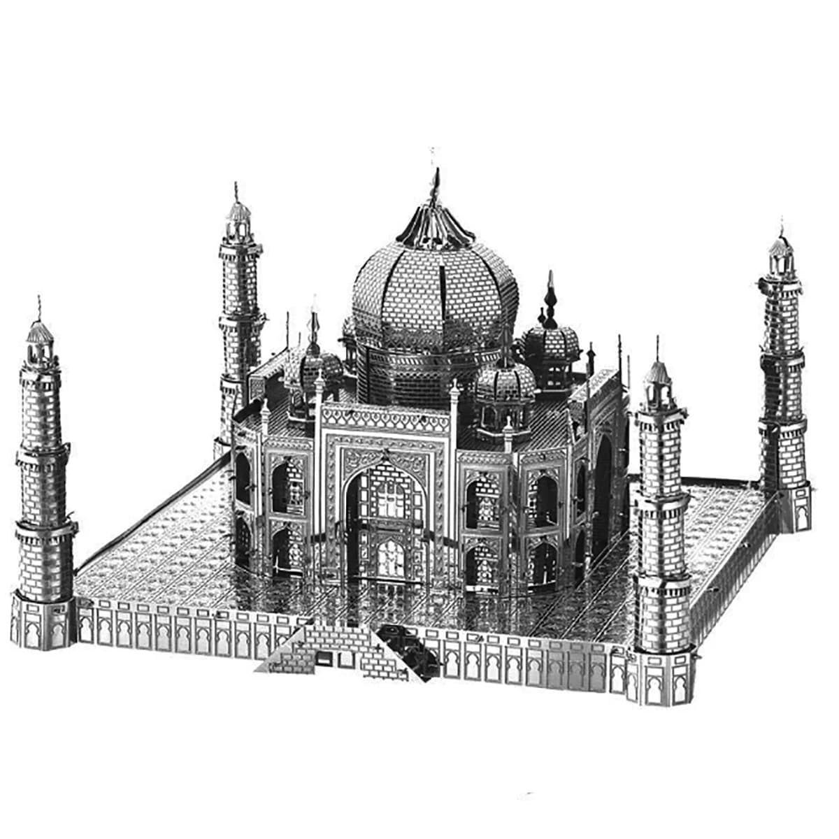 Kit de construction de maquettes d'architecture en métal 3D, jouets de puzzle à assembler soi-même p