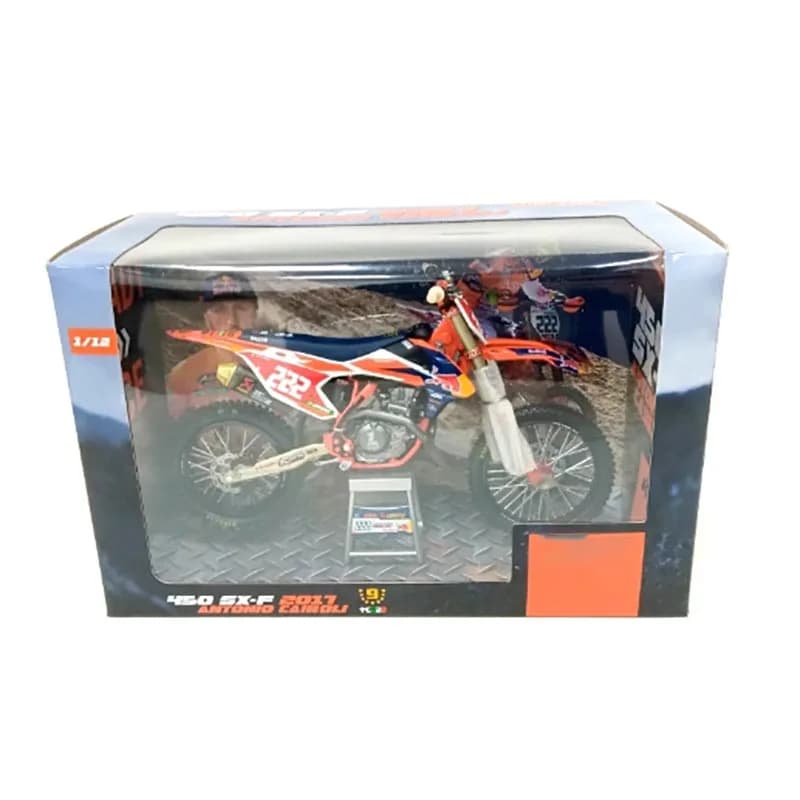 Modèle de moto tout-terrain 1:12 MXGP 450 SX-F 2017 Champion du Monde, objets de collection statique