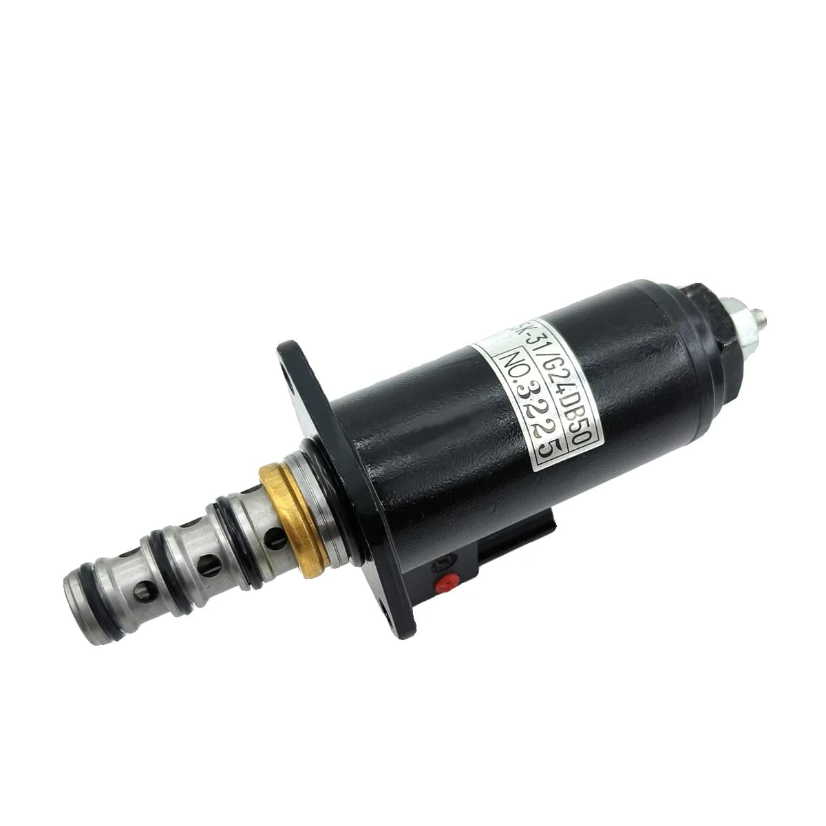 Kobelco SK200 SK250 SK260 SK350 -8 électrovanne de verrouillage de sécurité pour pelle KWE5K-31/G24D