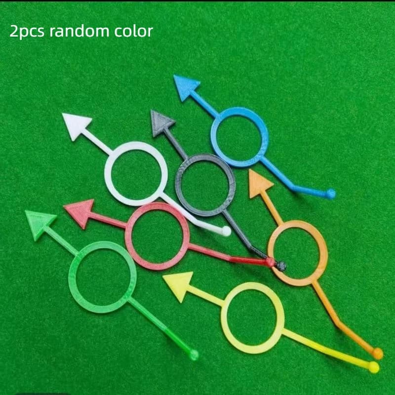 Vente flash - Aide au billard de piscine, guide de visée, marqueur de position de balle, équipement 