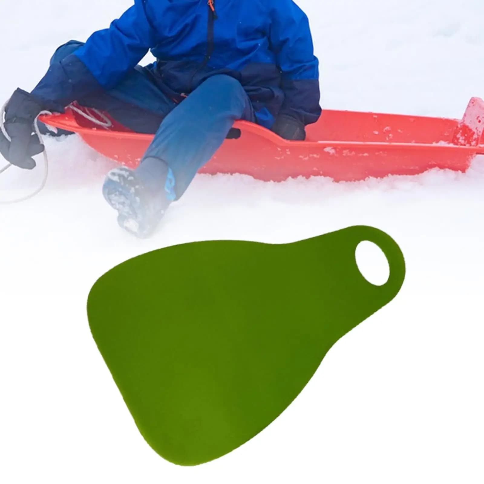 Tapis de planche à neige Snowboard enroulable hiver sable traîneau extérieur amusant léger neige tra