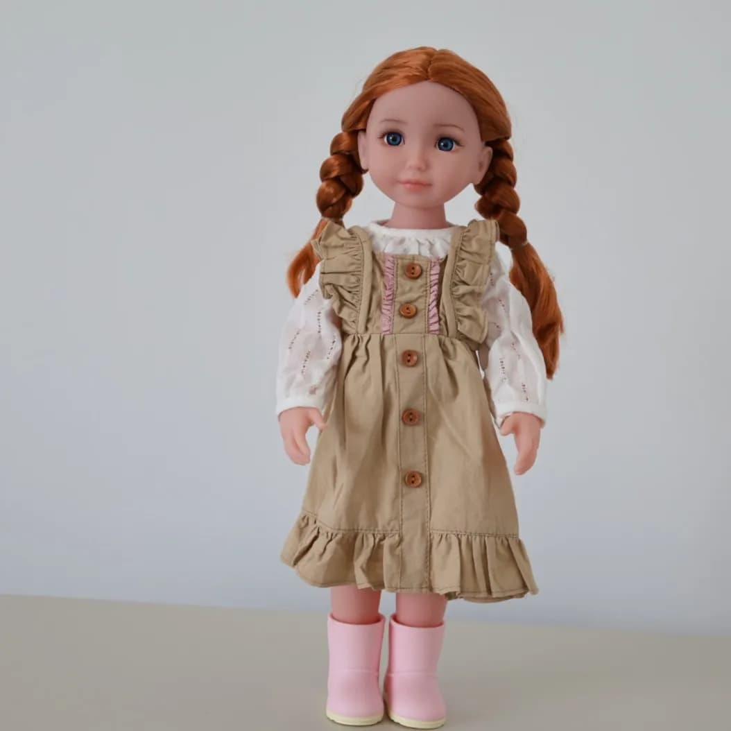 Jouets de poupée de 17 pouces, figurines en vinyle de mode réalistes, jouets de poupée pour enfants,