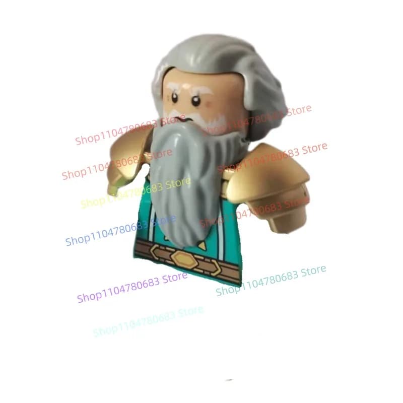 Figurines de personnages de jeu miniatures en blocs de construction MOC, jouets tendance avec armure