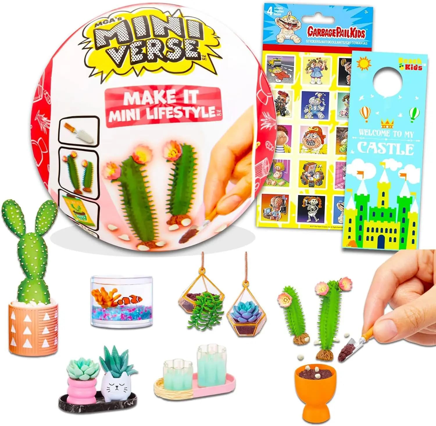 Mga Mini Verse Make It Mini Lifestyle Miniature Scene Surprise Mystery Blind Box Ball Kids Gifts Toy