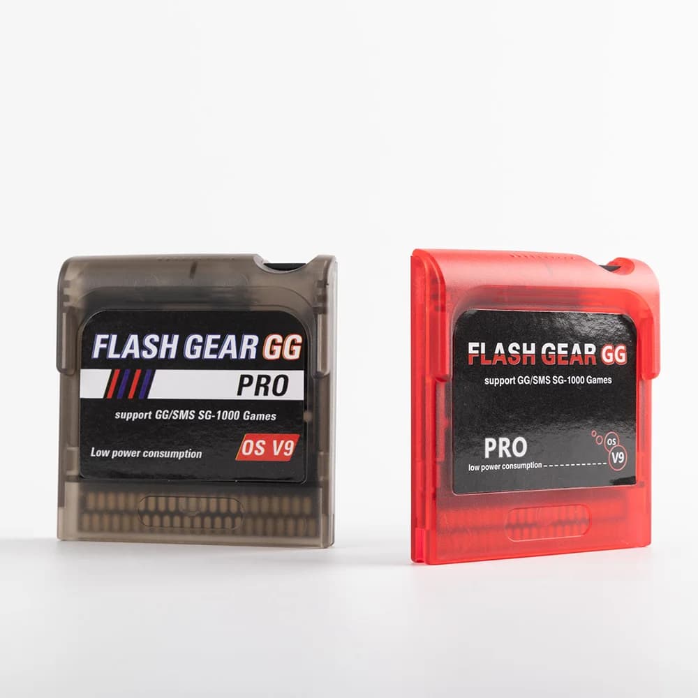 Cartouche de jeu Game Gear EDGG Flash Master avec jeux, carte TF 8 Go, 1000+ jeux pour console Sega 