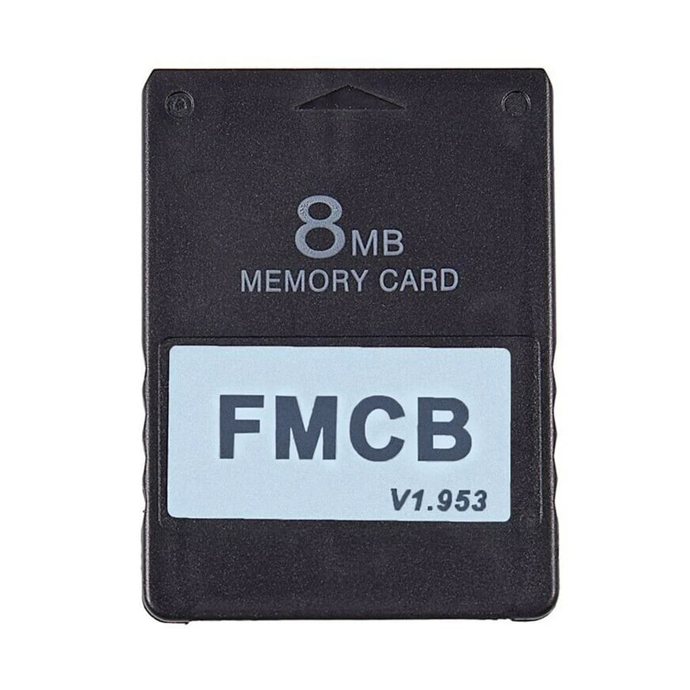 Carte mémoire McBoot gratuite pour Sony PS2, consoles de jeu, 8 Mo, 16 Mo, 32 Mo, 64 Mo, FMCB, music