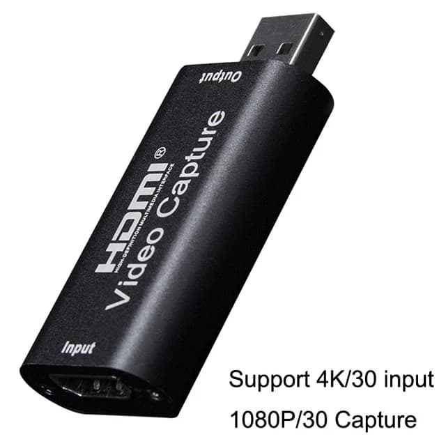 Carte d'acquisition Audio-vidéo 60fps, convertisseur vidéo fiable USB 3.0 2.0 compatible HDMI 4K pou