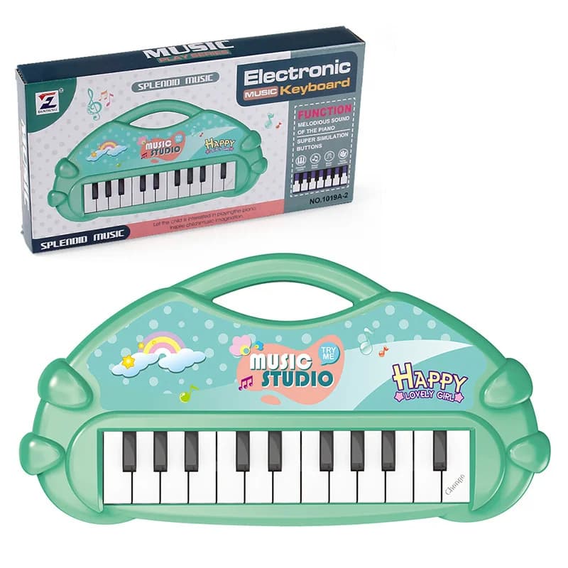 Jouets de piano électronique, 13 touches, jouet de piano musical portable, jouets d'instruments de m