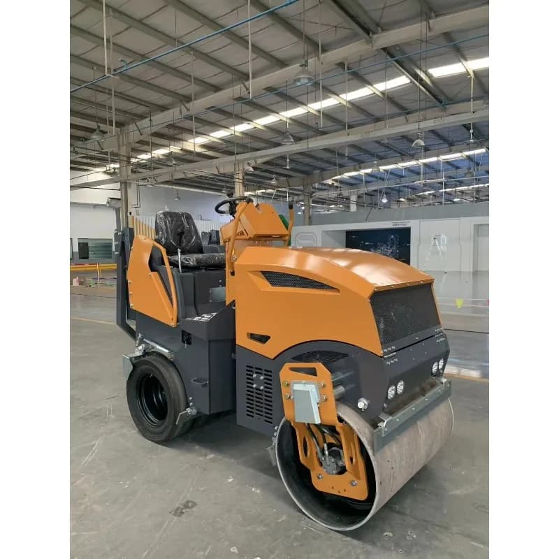 Construction 2 tonnes 3 tonnes rouleau de route Machine Diesel Mini compacteur rouleau de route Ride