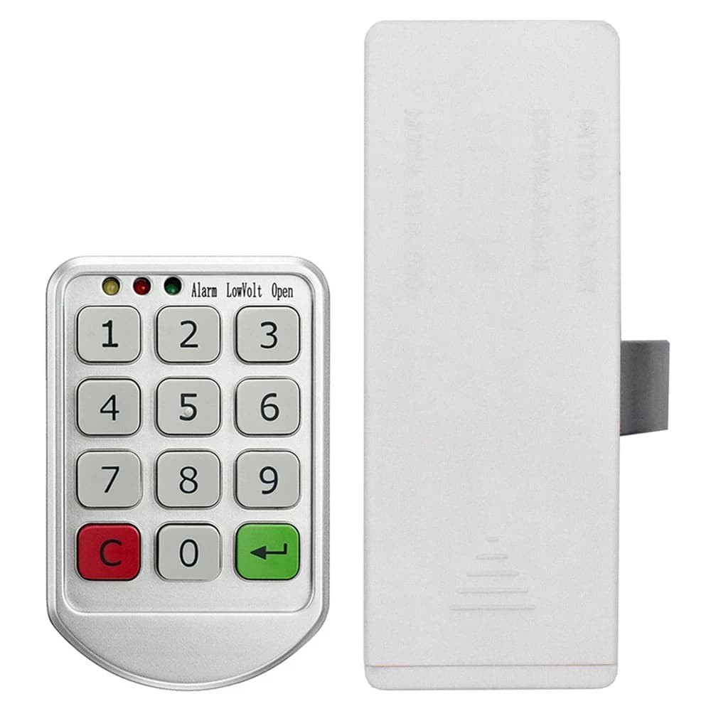 Serrures électriques à clavier avec code numérique pour porte, salle de bain, salle de sport, golf, 