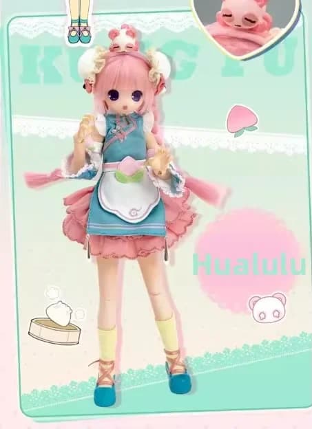Offre Spéciale : Figurine Articulée Électrique BJD 1/6 Blind Box, Style Street Art, Kawaii, Jouet de