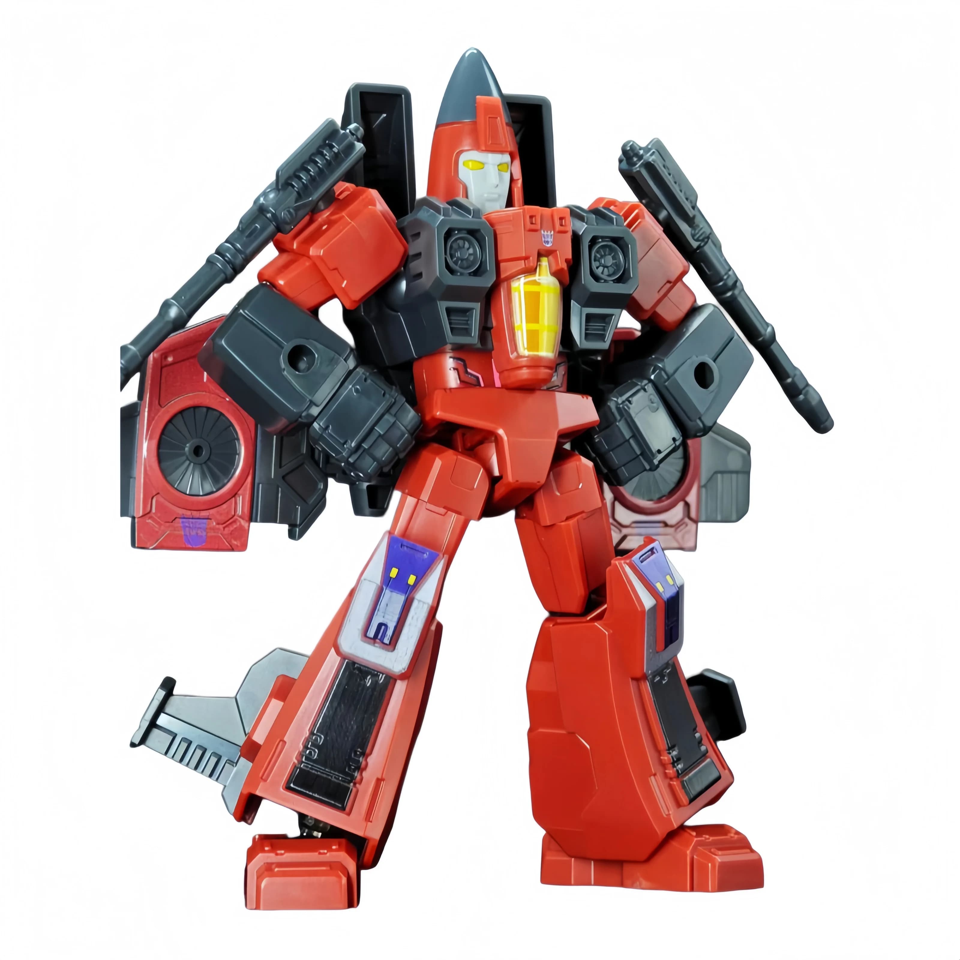 BLOKEES Transformers Building Block Man The Ninth Bullet of The Star Edition Megatron, modèle d'asse