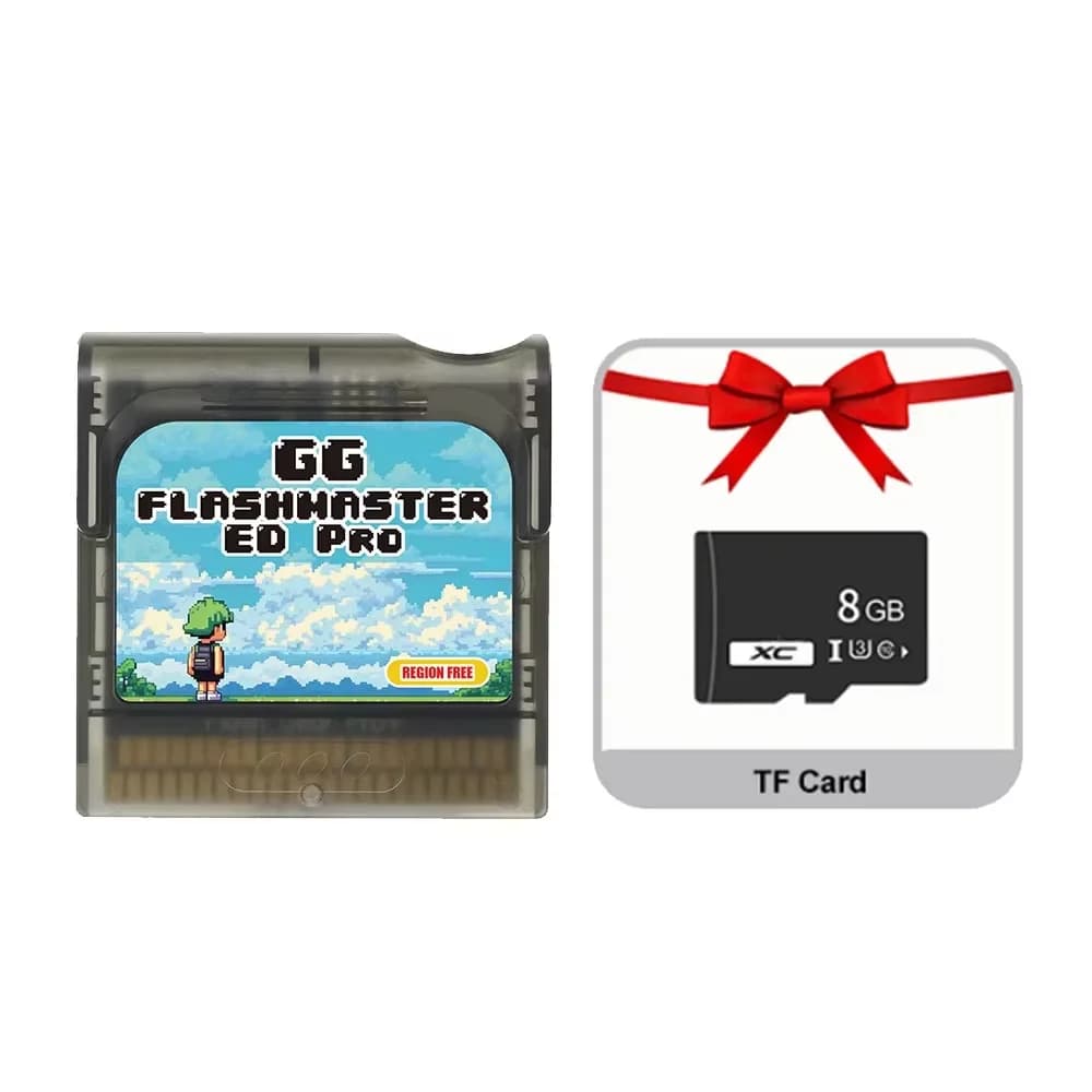 Nouvelle version 2026 : Cartouche de jeu GG FlashMaster 1200-en-1 pour SEGA Game Gear avec carte TF