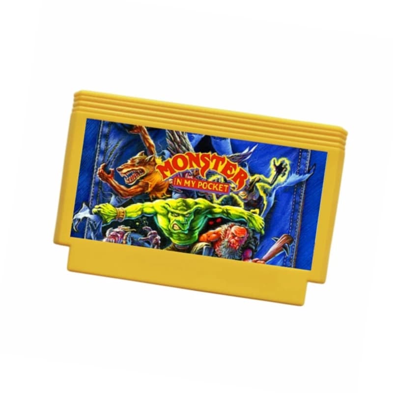 Cartouche de jeu Monster in My Pocket pour console David, carte de jeu vidéo, 60 broches