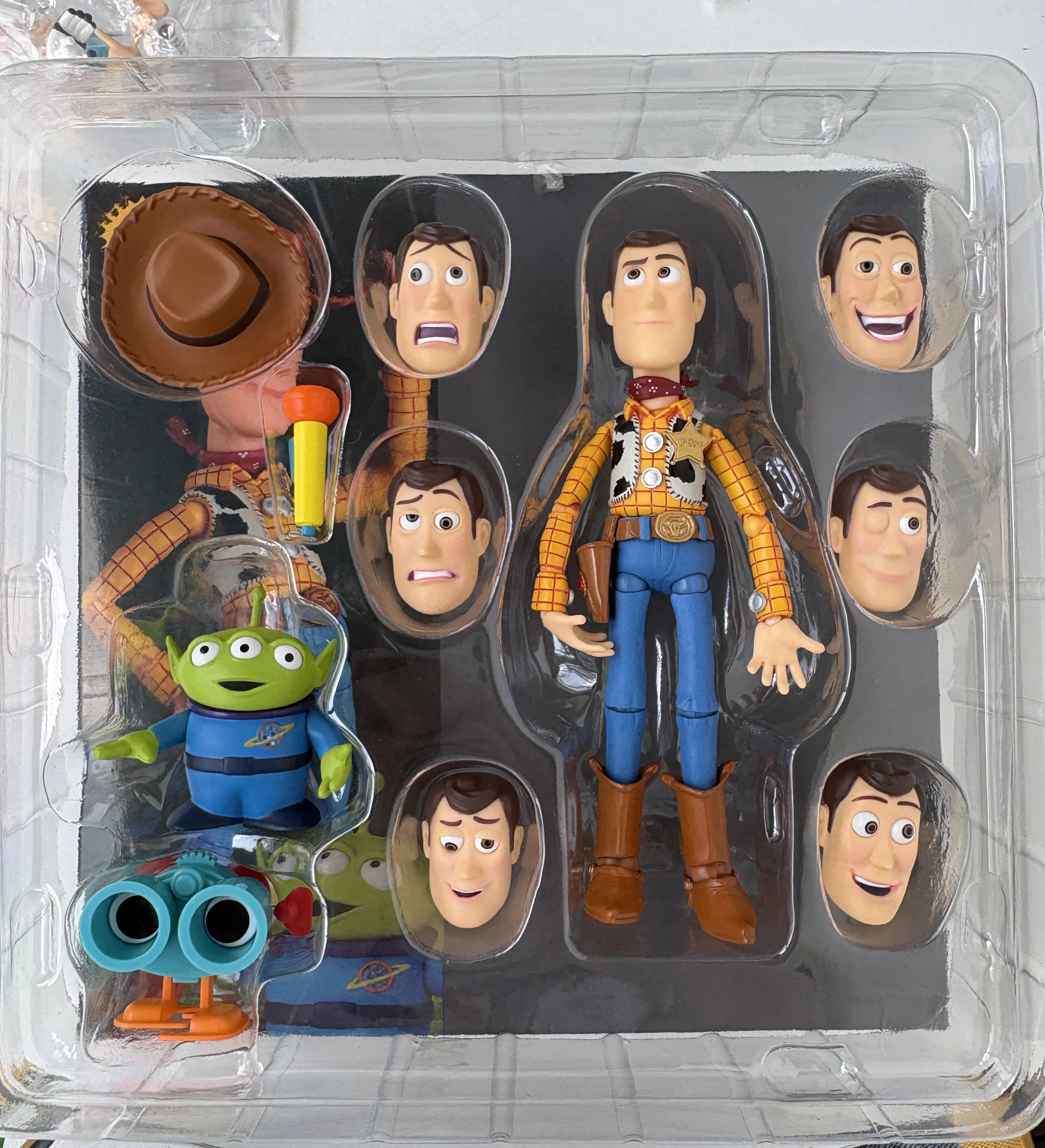 Nouveau en stock Woody Ver.2.0 KO Kaiyodo Revoltech Woody Ver.2.0 Toy Story Figurine d'action Anime 