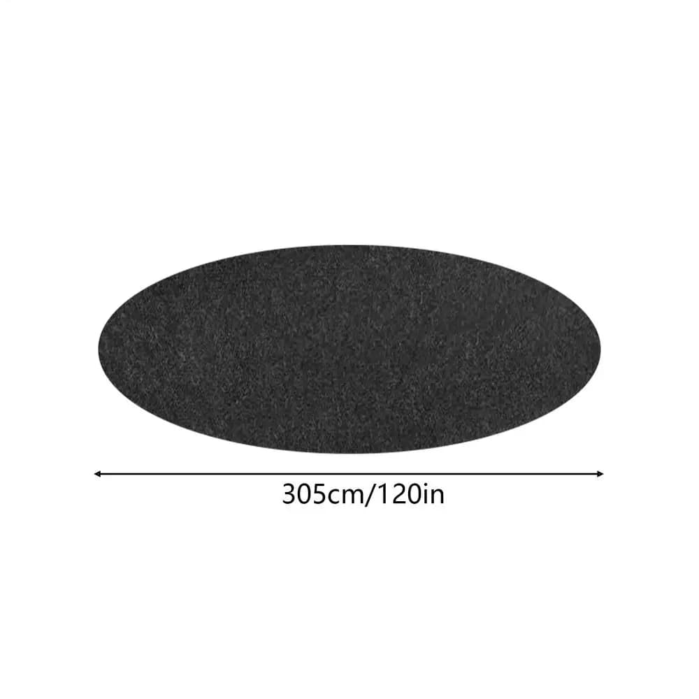 Tapis de piscine pour sol, tapis de protection imperméable pour gravier, ciment, béton, pelouse, cam