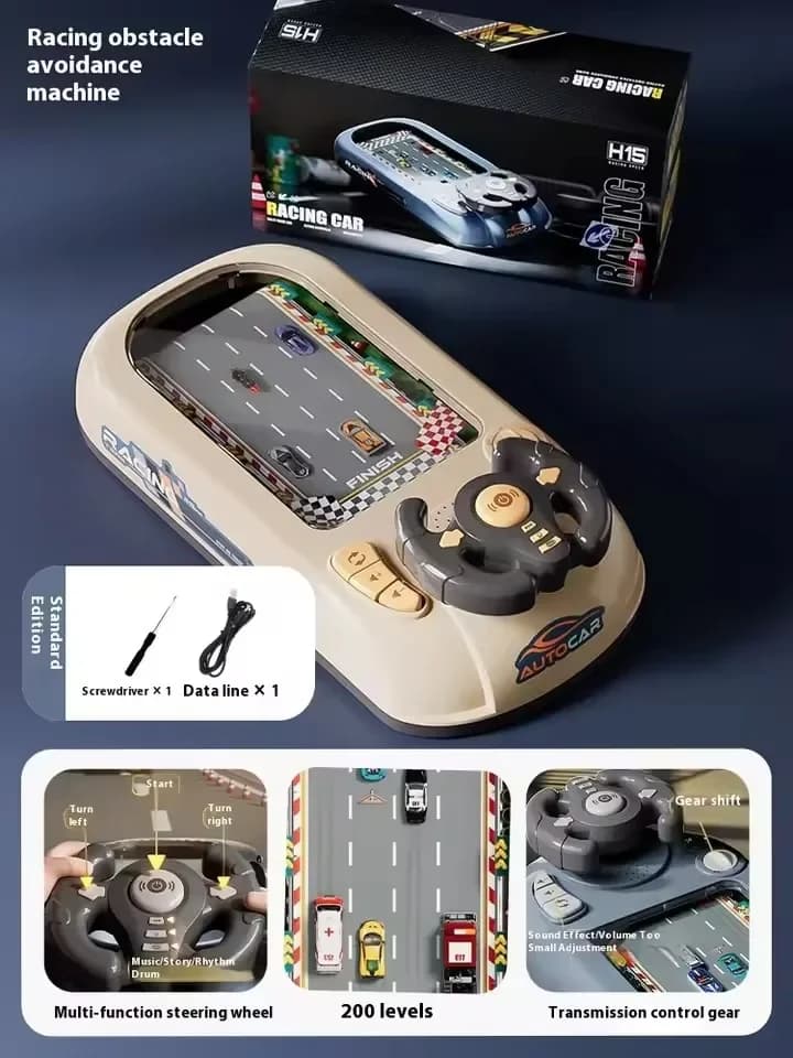 Nouveau simulateur de course au volant amélioré, jeu de défi de conduite automobile sur ordinateur, 