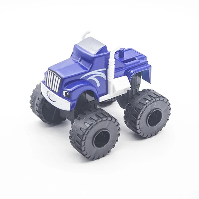 Jouets de voiture monstre flamme et machine, camion broyeur russe, véhicules, figurine Blaze, jouet 
