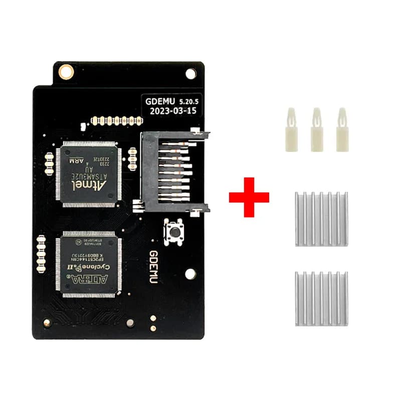 Nouveau GDEMU V5.20.5 carte d'émulation de lecteur optique et Kit de montage de carte à distance pou