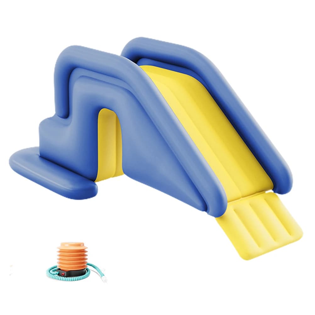 Toboggan aquatique gonflable avec mur d'escalade, toboggan aquatique pour enfants, amusement estival