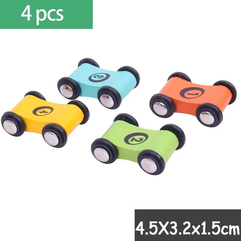 Jouets de voiture de glisse en bois pour enfants, rampe de course, Mini piste coulissante, jeux de v