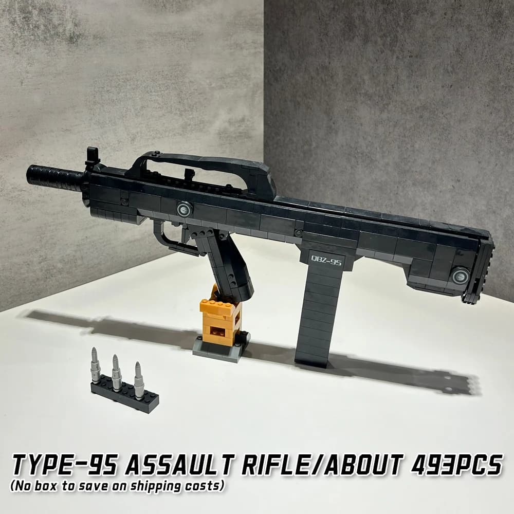 Modèle de fusil de précision SALYWEE en blocs de construction, kit d'assemblage DIY CS Display, cade