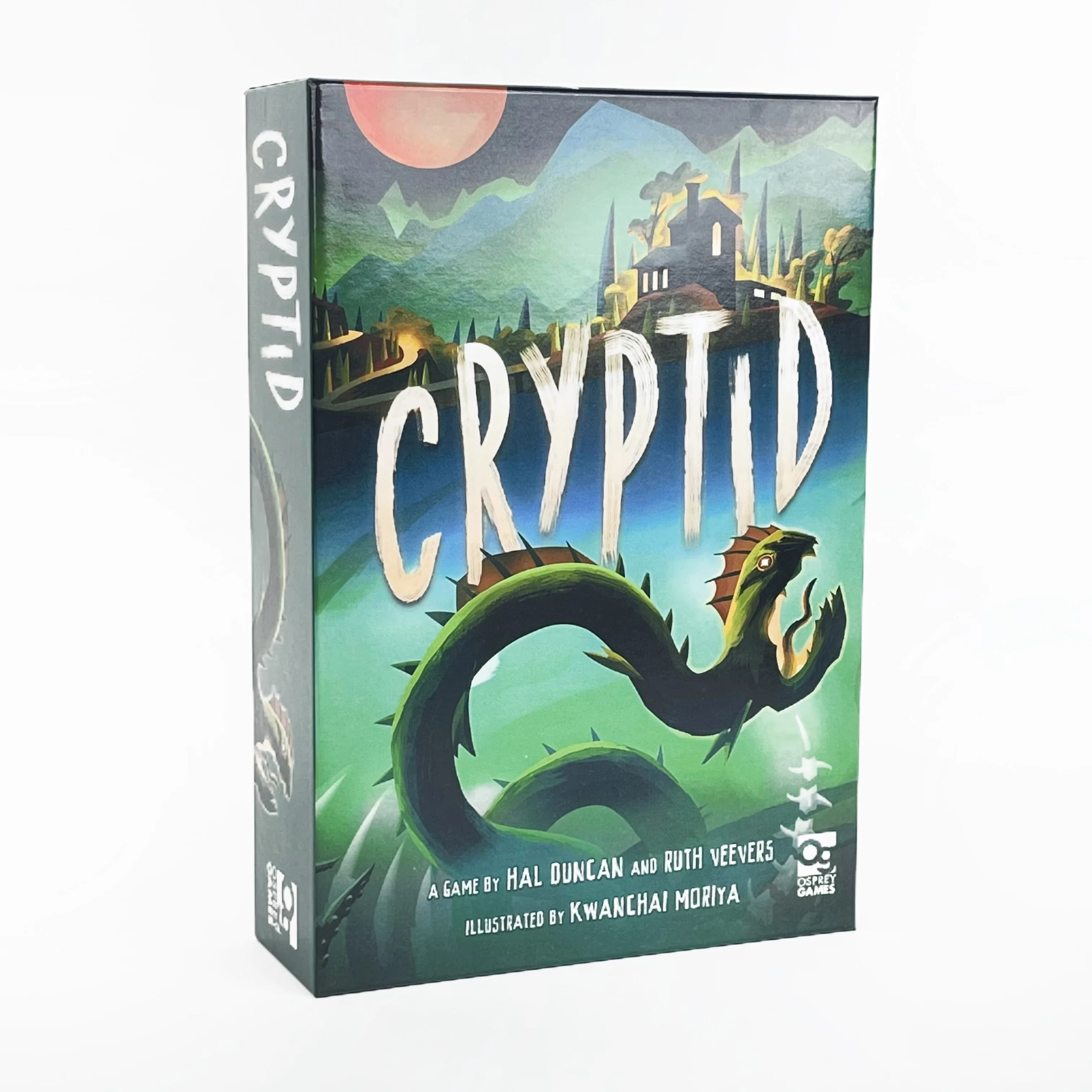 Jeu de société Cryptid Big Box Deluxe Edition, jeu de société stratégique pour la famille et les adu