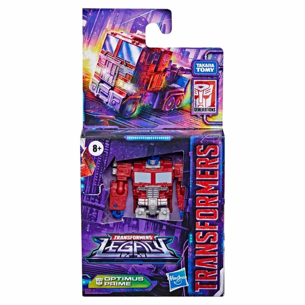 Transformateurs jouets générations Legacy Core classe Shockwave Optimus Prime G2 Megatron 3.5 pouces