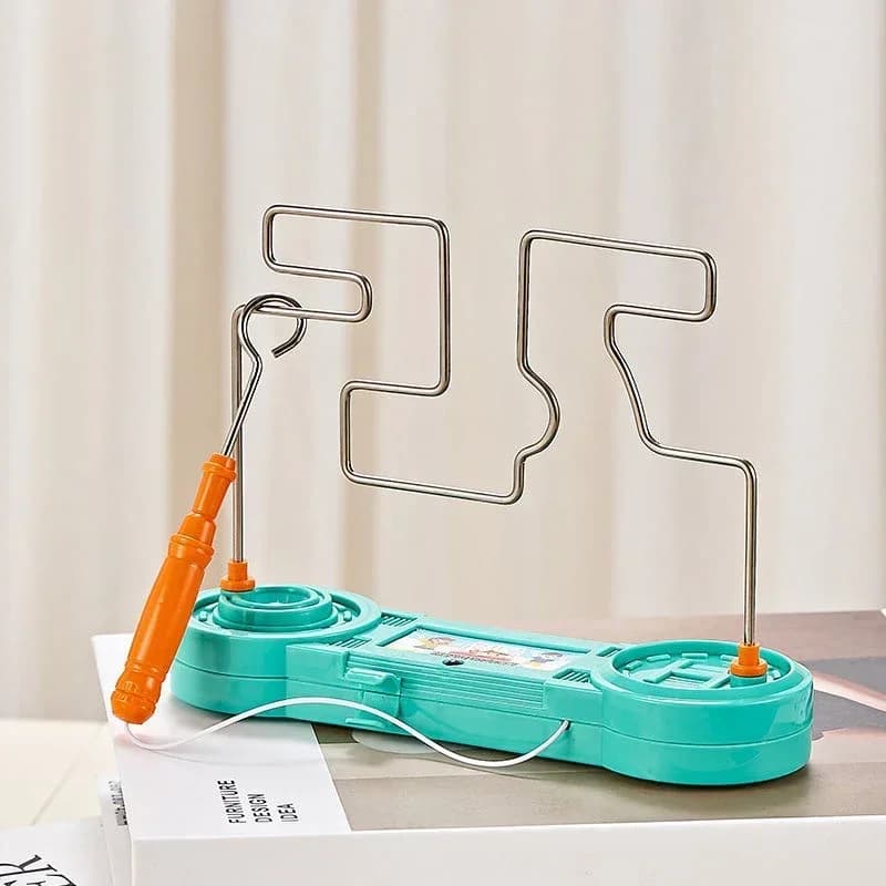 Jouet éducatif à choc électrique pour enfants, labyrinthe tactile électrique, jeu amusant, expérienc