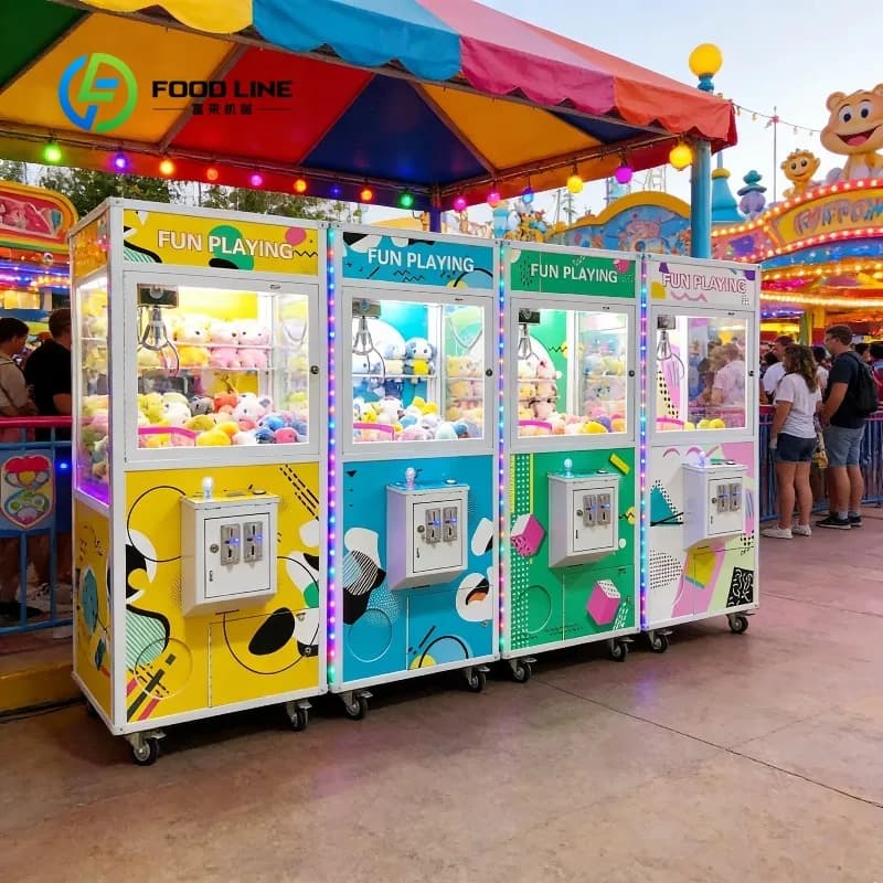 Machine de jeu à griffes miniature personnalisée à monnayeur pour enfants, idéale pour les petites z