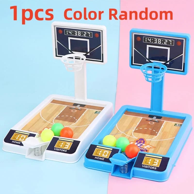 Jeu de société Mini basket-ball doigt tir Machine Table de fête jeux de Sport interactifs Parents en