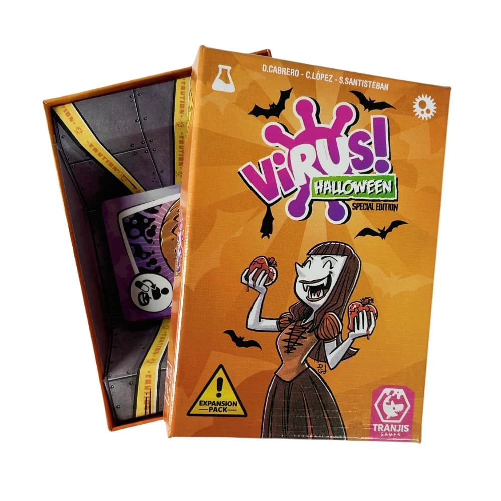 Jeu de cartes infectées par virus intéressant, Version anglaise, jeu interactif de cartes de table p
