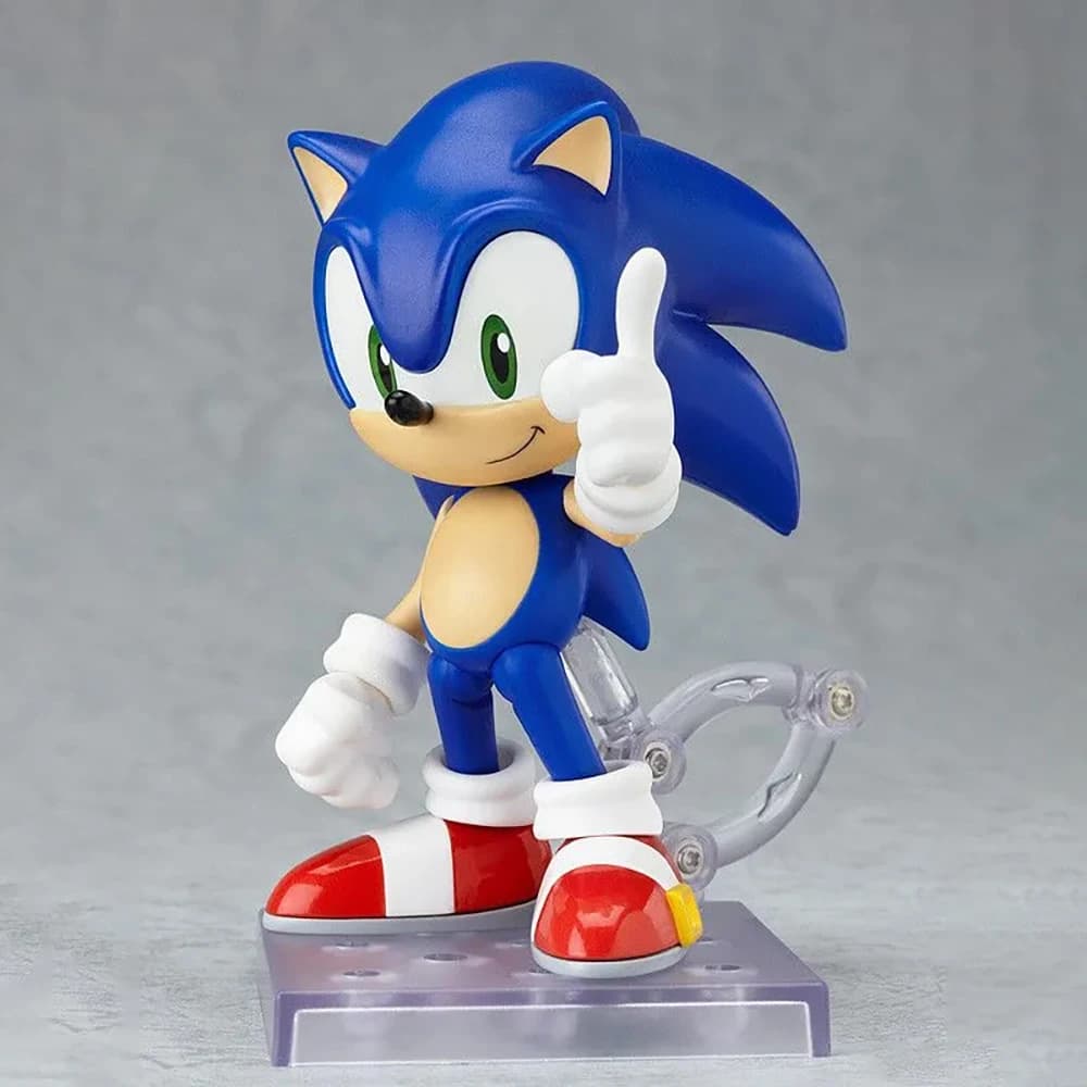 100% Original en stock Good Smile Company Nendoroid # Figurine Sonic The Hedgehog 214, figurine de b