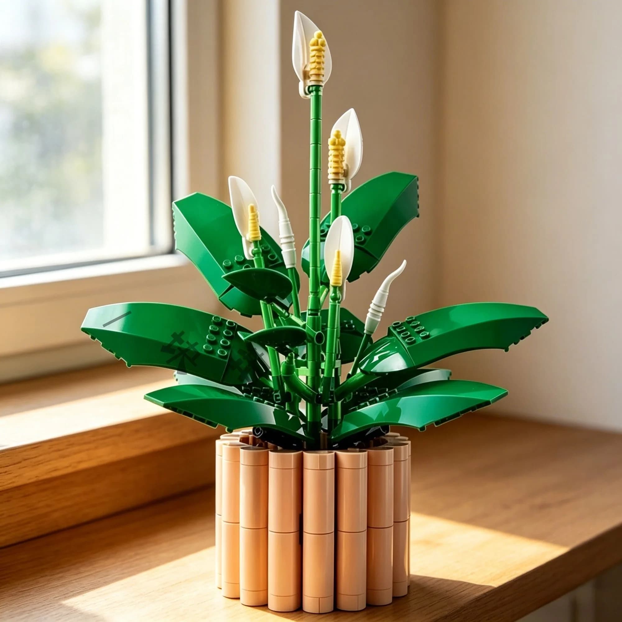 Nouvelle série 2026 de 474 pièces de décorations végétales et florales, jouets modèles de puzzles en