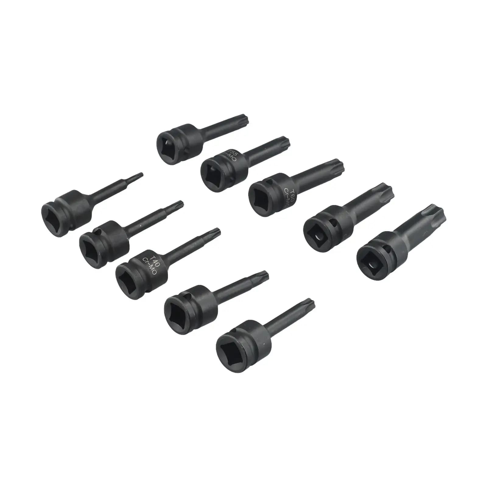 Jeu d'embouts de douilles, adaptateur de douille, outils noirs, douilles hexagonales, ensembles de d