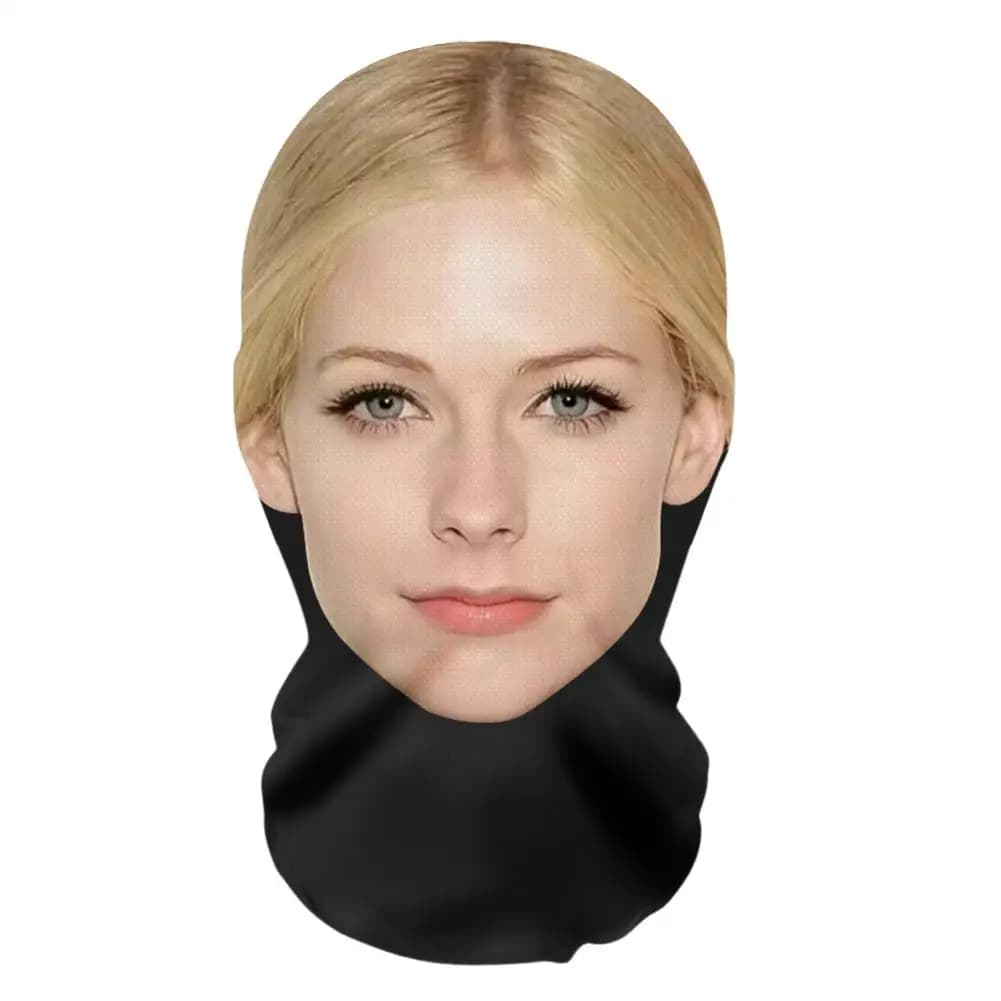 Masque en maille imprimé en 3D, couvre-chef complet, couvre-chef en maille élastique, couvre-chef Co
