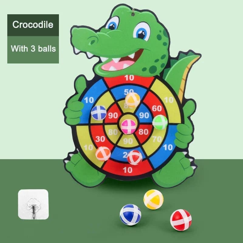 Jeux éducatifs pour enfants, jeu de fléchettes, jouet pour bébé, balle Stickey, Sports d'intérieur, 