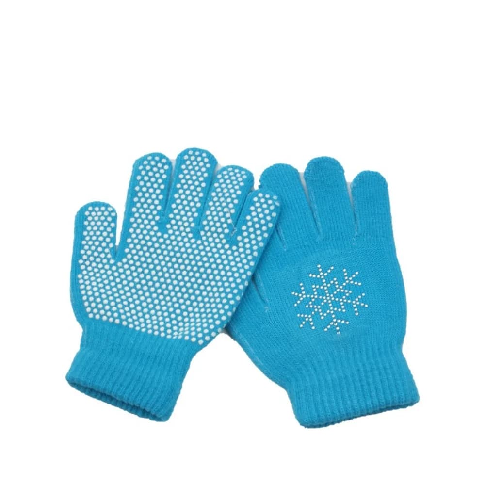 Gants de patinage coordonnants pour enfants, mitaines, coton, gel, chaud, résistant au froid, protec