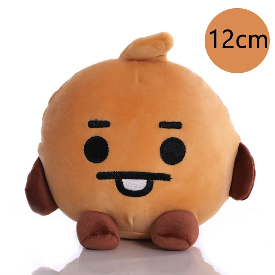 Peluche B-T-21 tendance Tata Koay Shooky Mang Cooky, animal de dessin animé, sac à dos, porte-clés, 
