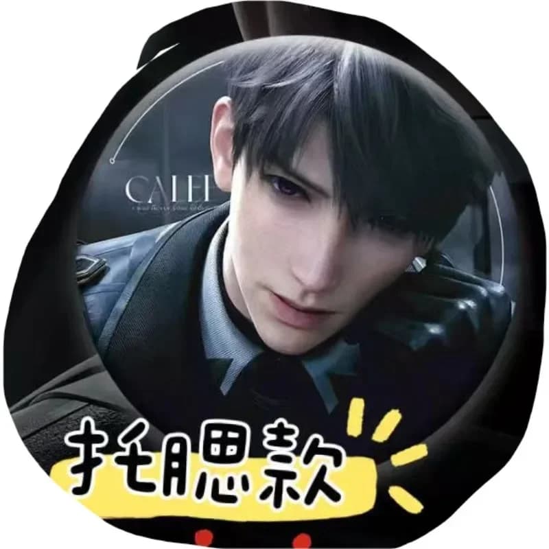 Amour et espace profond personnage de jeu dessin animé mignon périphérique Badge ventilateur décorat