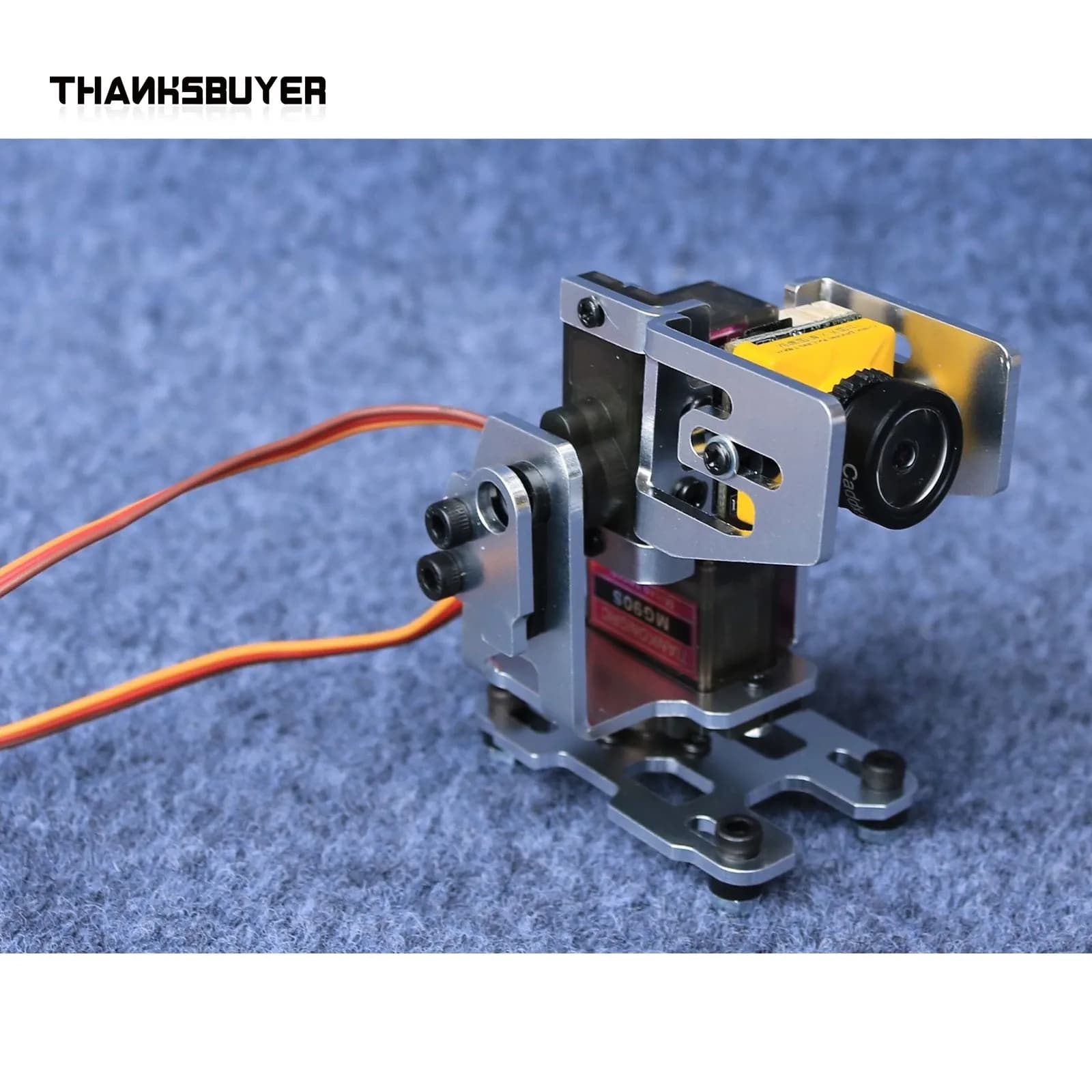 Support FPV PTZ réglable en alliage d'aluminium de haute qualité, pour modèle d'avion, caméra, acces